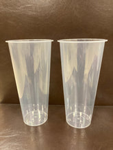 将图片加载到图库查看器，Plastic Bubble Tea Cup Clear (700ml/24oz) (500 cups)
