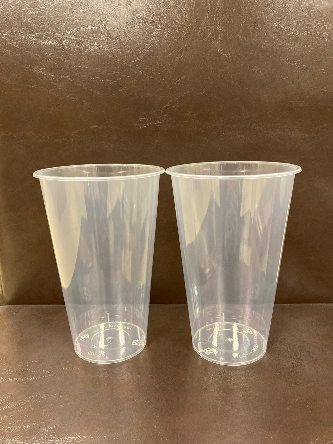 Plastic Bubble Tea Cup Clear (500ml/17oz) (500 cups).