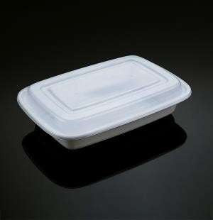 32oz Plastic Food Container with Lid- 150/cs (Buy 10 Get 1 Free)