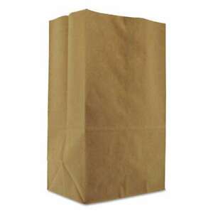 1/8 BBL Shorty Scot Kraft Carryout Bags 500/cs